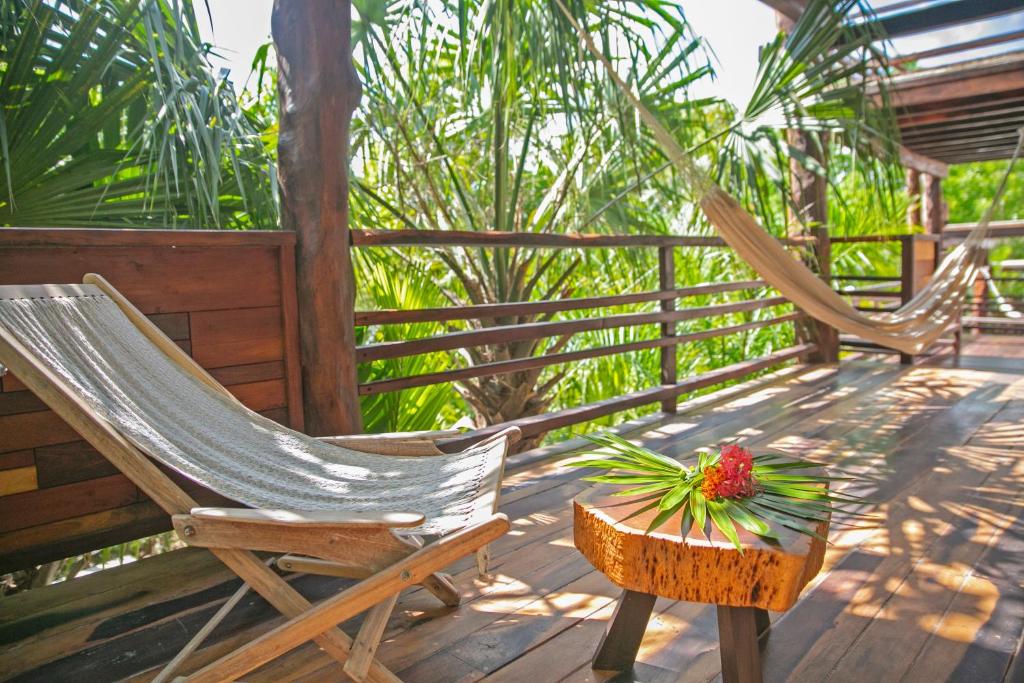 Zahrada ubytování Hotel Buenavista Bacalar Jungle Experience
