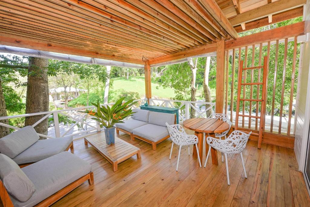 Posezení v ubytování Ibagari Boutique Hotel