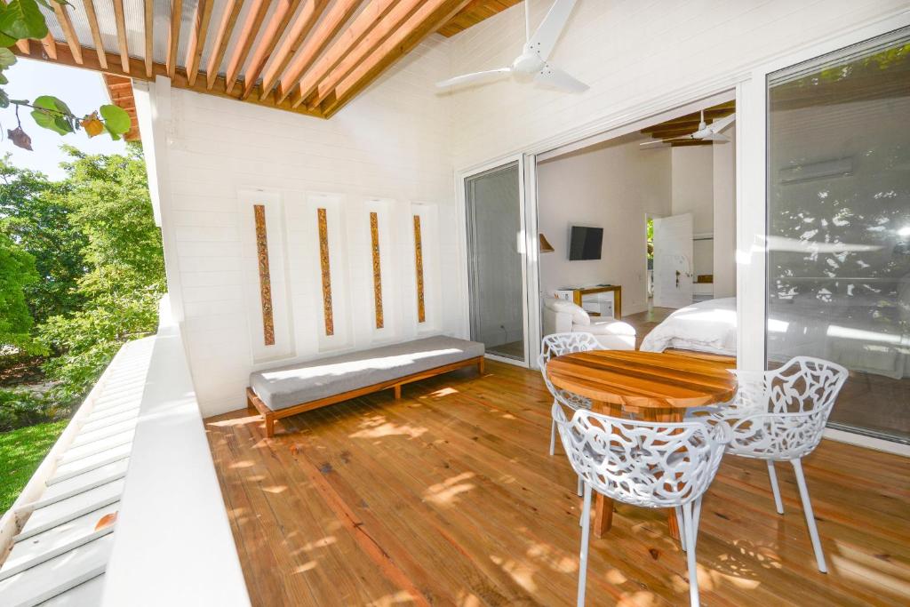 Balkón nebo terasa v ubytování Ibagari Boutique Hotel