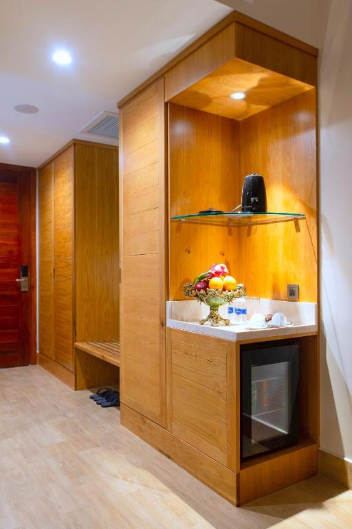 Bungalow Premier Giường Đôi Có Ban Công Hướng Vườn