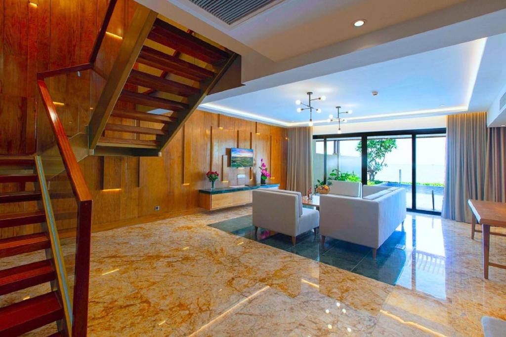 Biệt thự 2 Phòng ngủ có Hồ Bơi Nhìn ra Biển