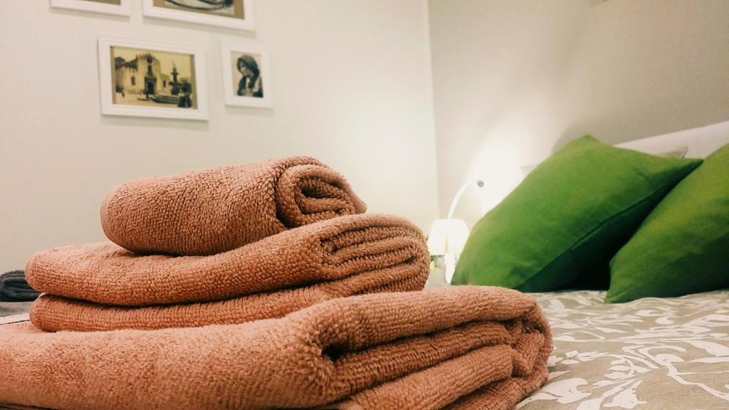 Posteľ alebo postele v izbe v ubytovaní Casa Cleone