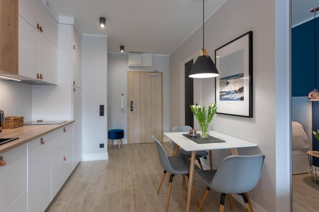 Kuchyňa alebo kuchynka v ubytovaní Apartament CLIF