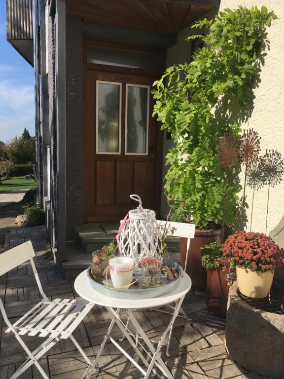 Zahrada ubytování Bei uns im Allgäu - Ferienwohnungen zum Wohlfühlen