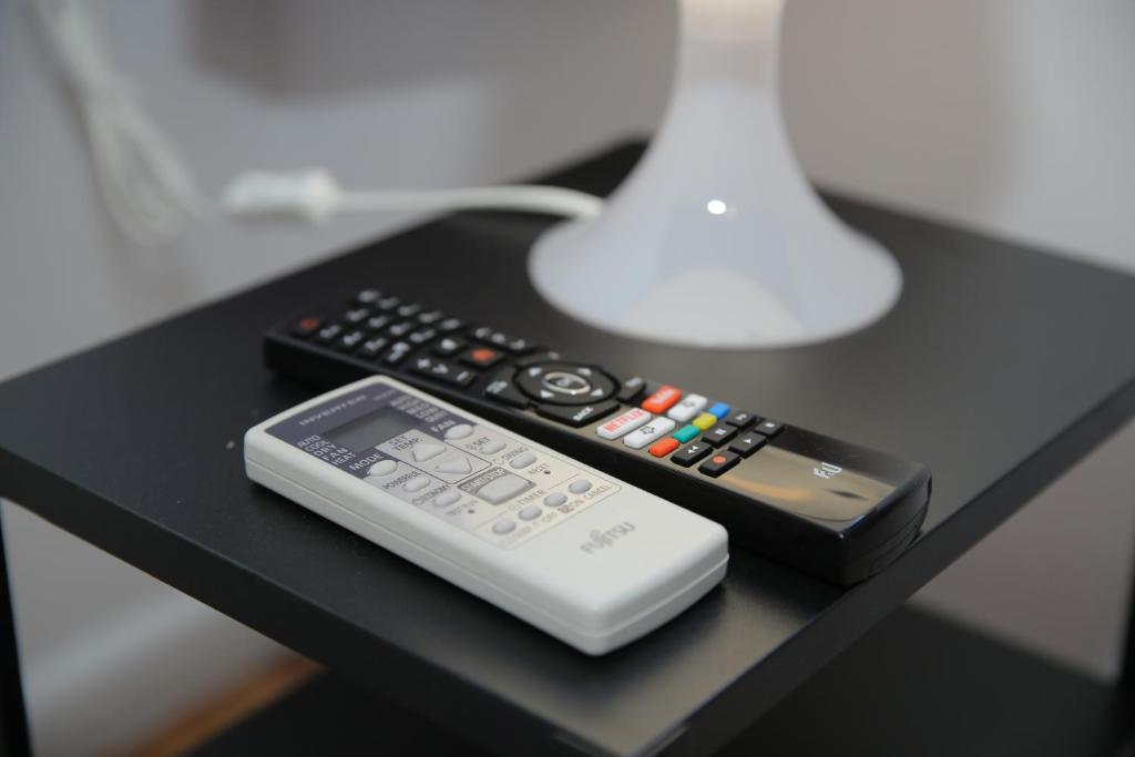 TV a/nebo společenská místnost v ubytování Central Studio Flat