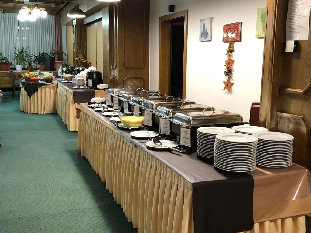 Restaurace v ubytování Sporthotel am Ötscher