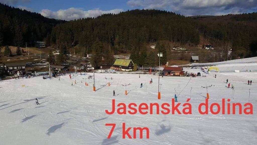 Lyžování v apartmánu nebo okolí