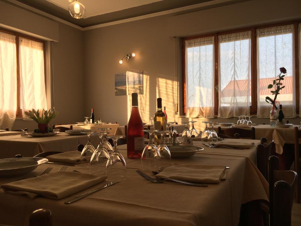 Restaurace v ubytování Hotel Gianna