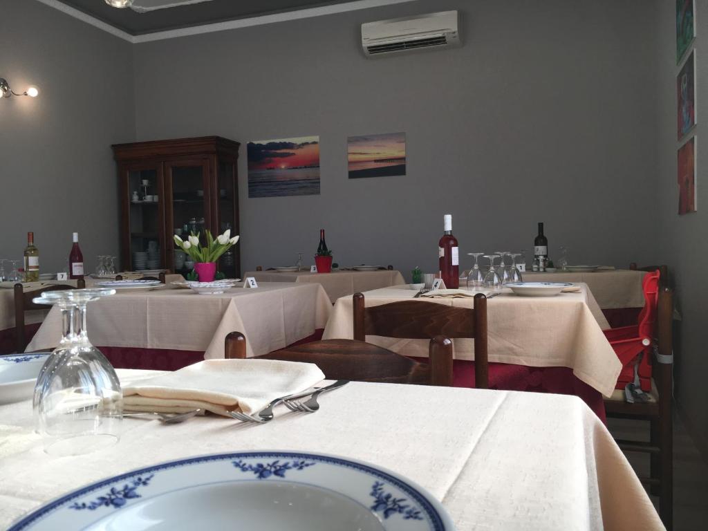 Restaurace v ubytování Hotel Gianna