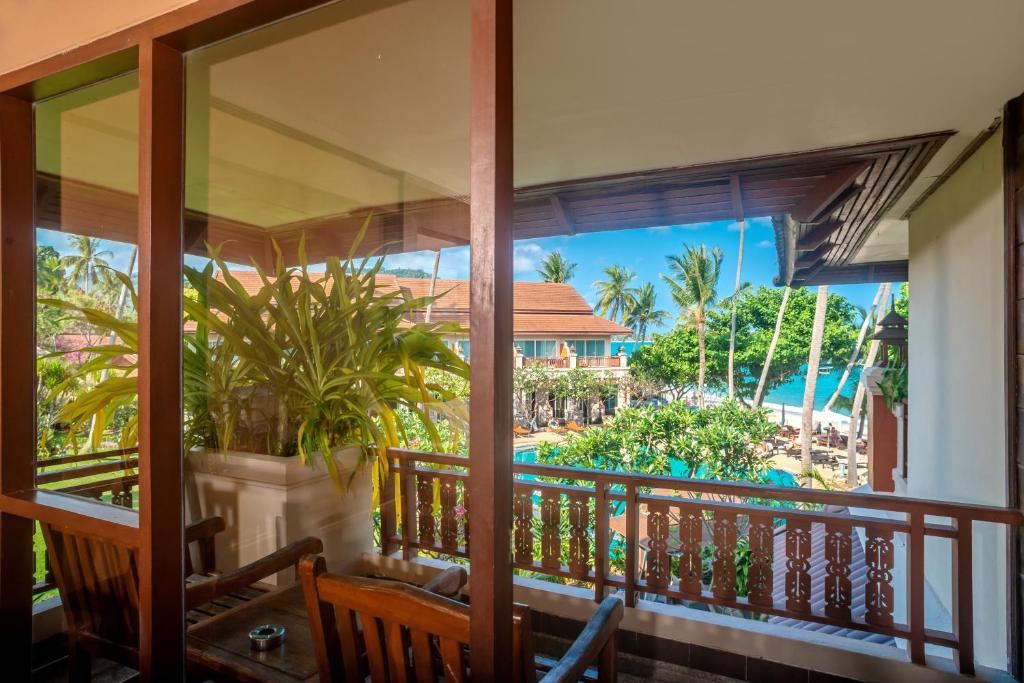 Balkón nebo terasa v ubytování Aloha Resort