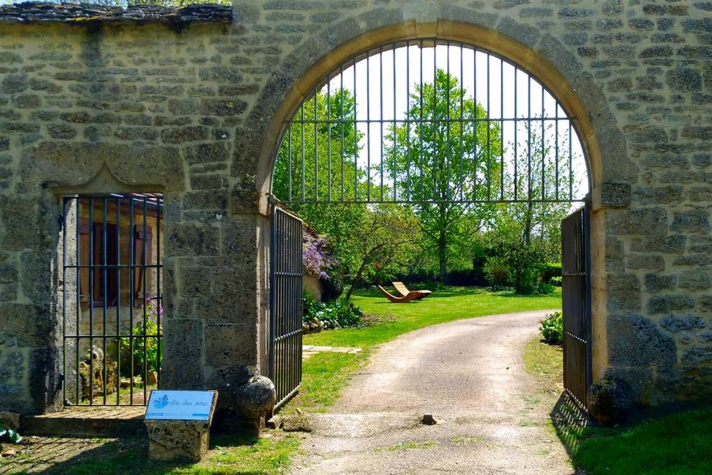 Zahrada ubytování Jardin des Sens, la Rente d'Eguilly
