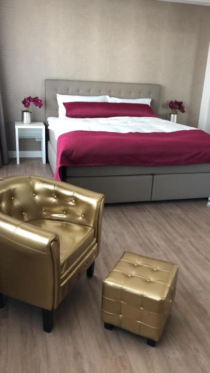 Postel nebo postele na pokoji v ubytování TH39 Trend Hotel