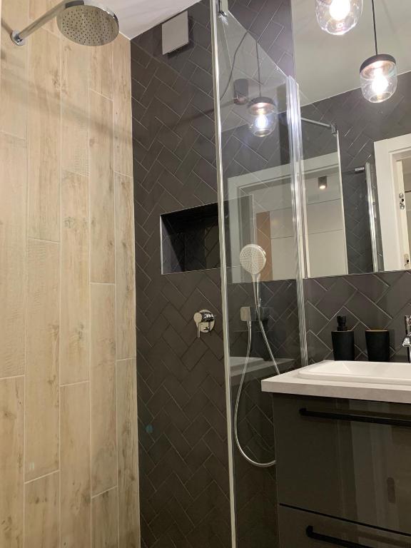 Kúpeľňa v ubytovaní Apartament CLIF