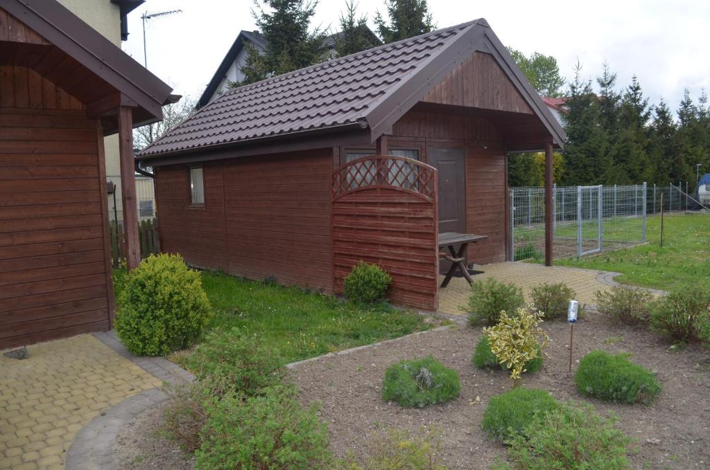 Zahrada ubytování Domki Sara