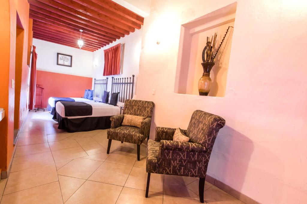 Posezení v ubytování Hotel Santa Regina