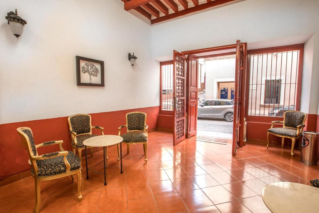 Posezení v ubytování Hotel Santa Regina