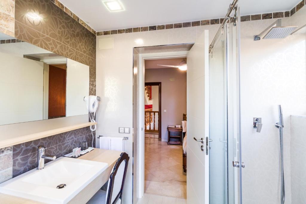 Bilik mandi di B&B Concha