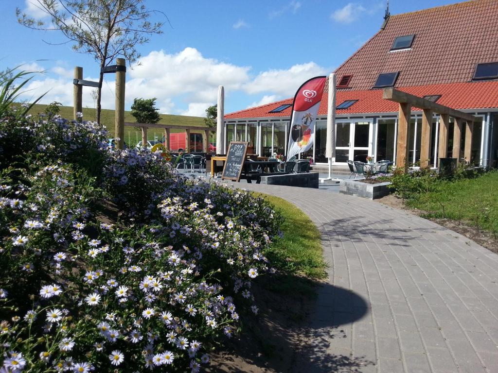 Zahrada ubytování Luxe Lodge Zeehoeve