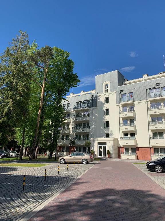 Budova, v ktorej sa apartmán nachádza