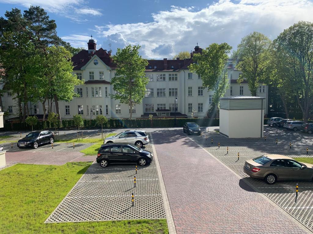 Budova, v ktorej sa apartmán nachádza