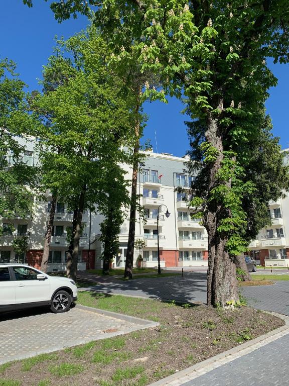 Budova, v ktorej sa apartmán nachádza