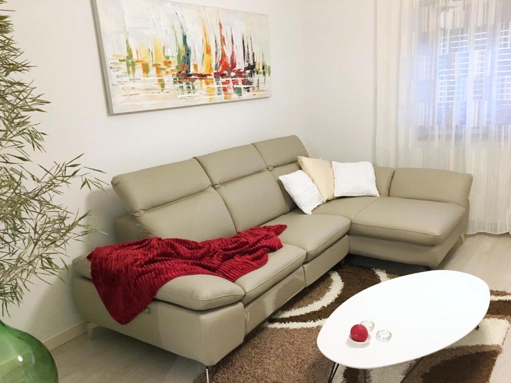 Posezení v ubytování Apartments Vlasta