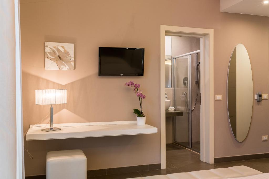 Koupelna v ubytování Park Hotel Morigi Garden & Spa