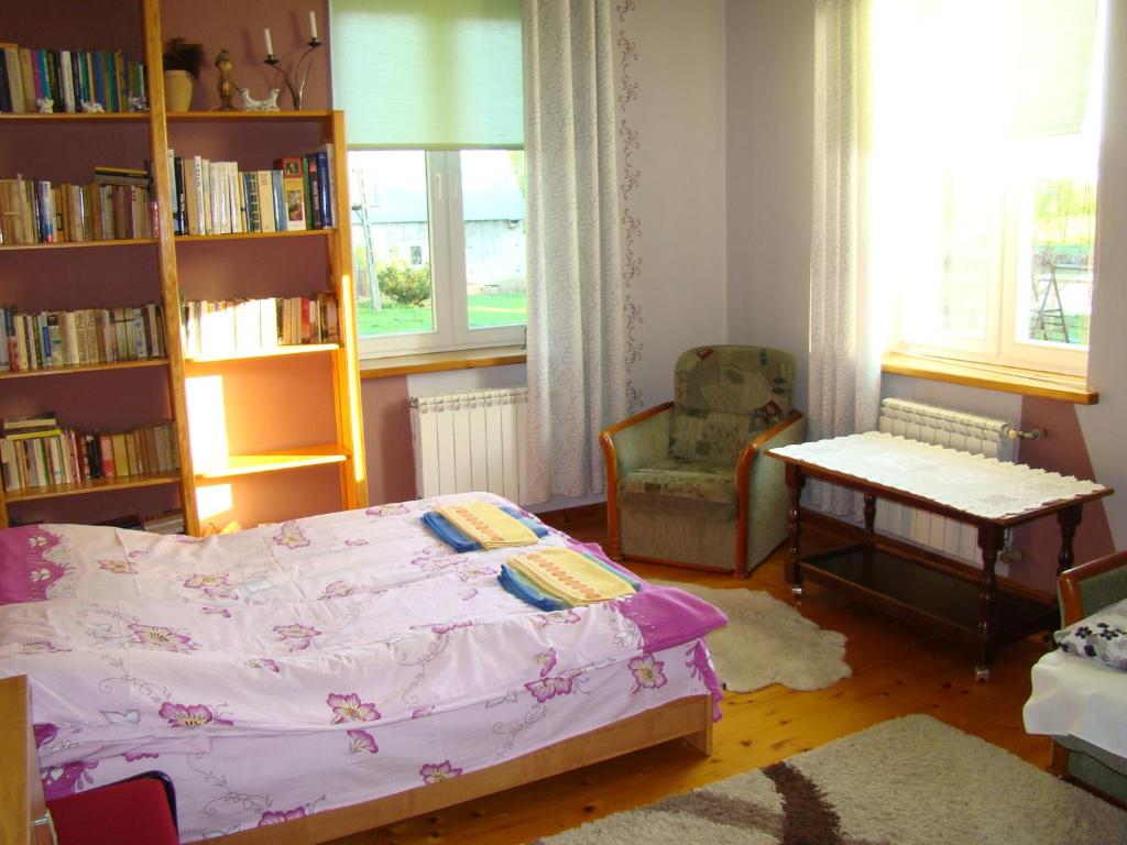 Knižnica v ubytovaní bed & breakfast