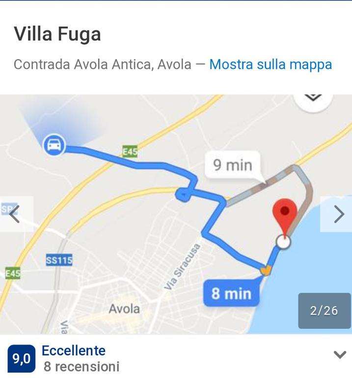 Zdjęcie z galerii obiektu villa Fuga w mieście Avola