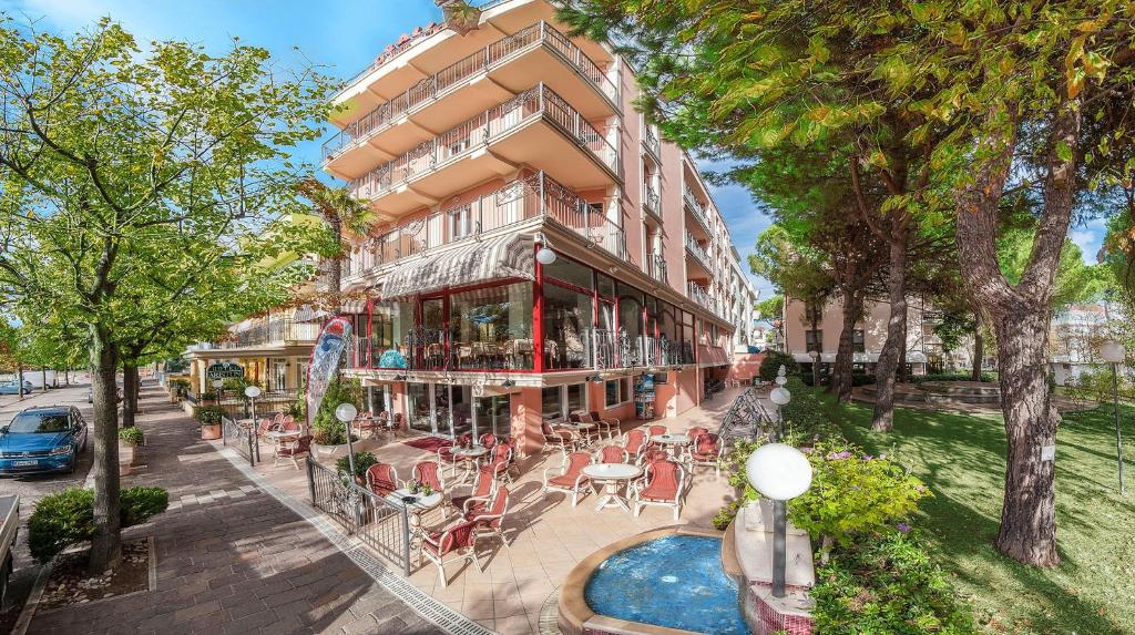 Budova, kde se hotel nachází