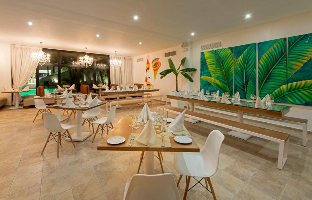 Posezení v ubytování Viva Heavens by Wyndham, A Trademark All Inclusive
