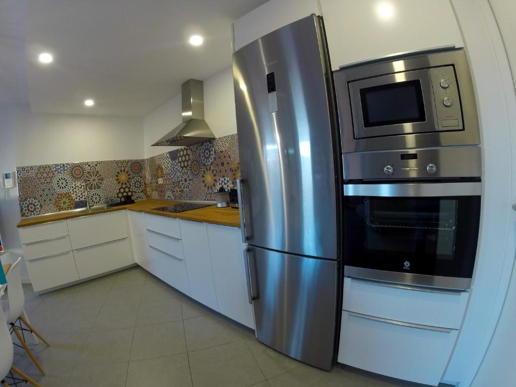 Kuchyň nebo kuchyňský kout v ubytování Casa Bonita Médano