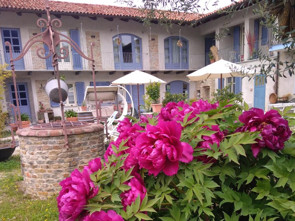 Zahrada ubytování Cascina Giardini