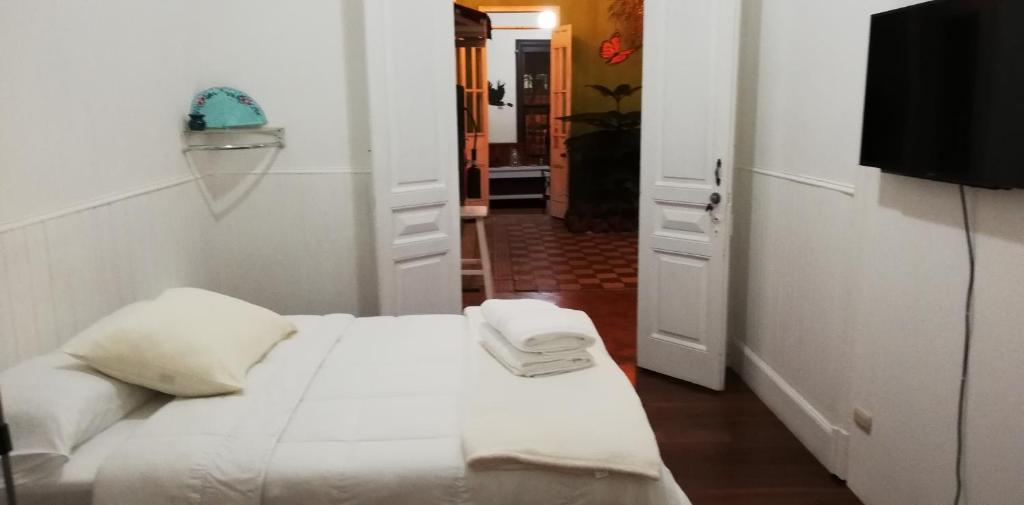 Postel nebo postele na pokoji v ubytování Casa Mayela Guest House