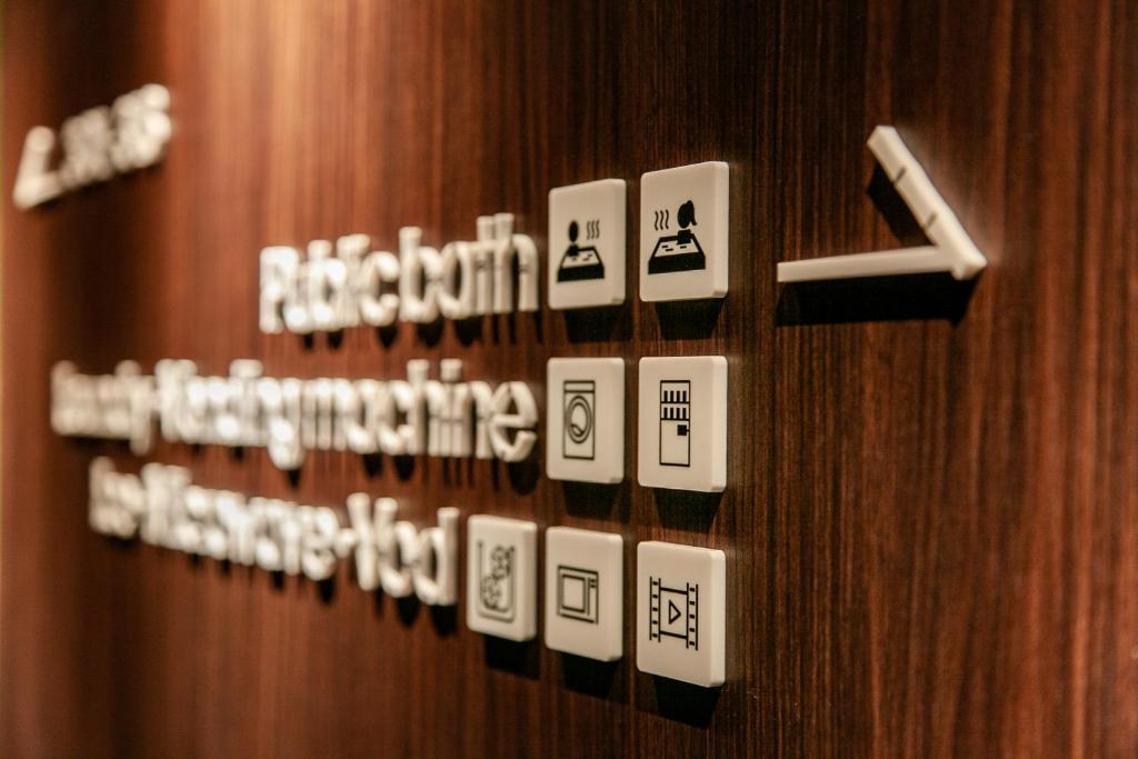 Certifikát, hodnocení, plakát nebo jiný dokument vystavený v ubytování Daiwa Roynet Hotel Nagoya Fushimi