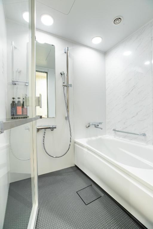 Koupelna v ubytování Daiwa Roynet Hotel Nagoya Fushimi