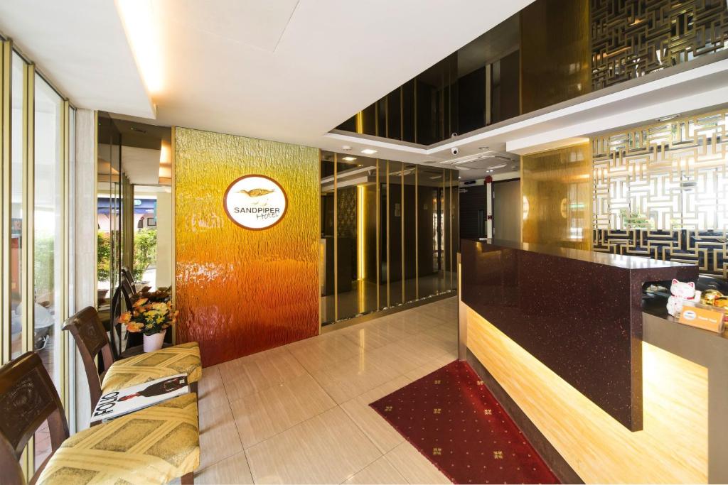 Posezení v ubytování Sandpiper Hotel Singapore