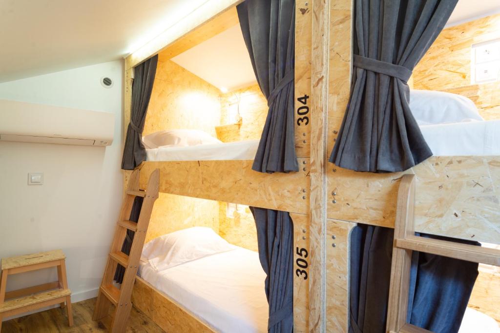 Postel nebo postele na pokoji v ubytování Hostel Bulwark