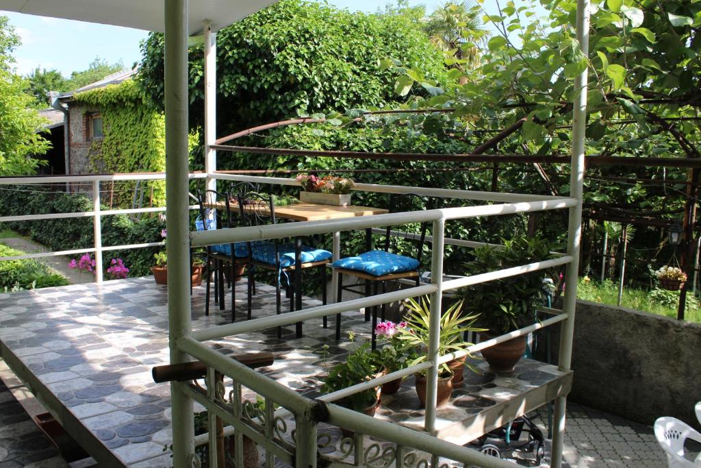Balkón nebo terasa v ubytování La Deka GuestHouse