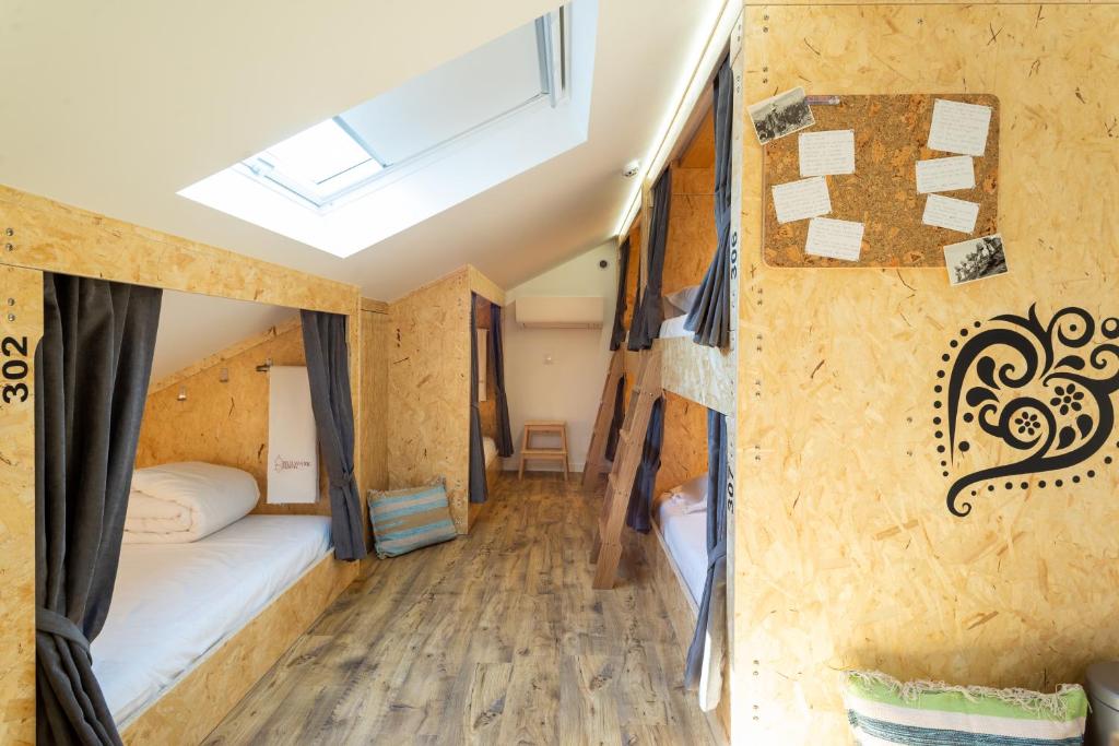 Postel nebo postele na pokoji v ubytování Hostel Bulwark
