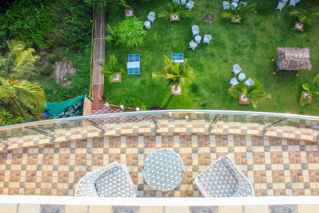 Zahrada ubytování JVK Park Hotel