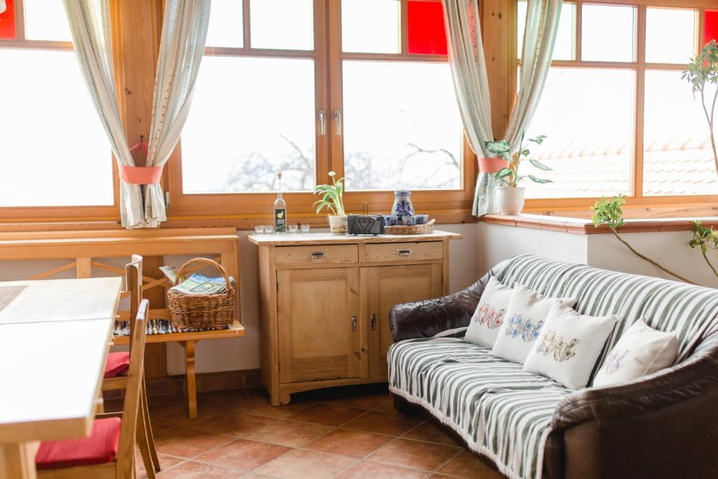 Posedenie v ubytovaní Ferienwohnung Stiegelbauer Fichte