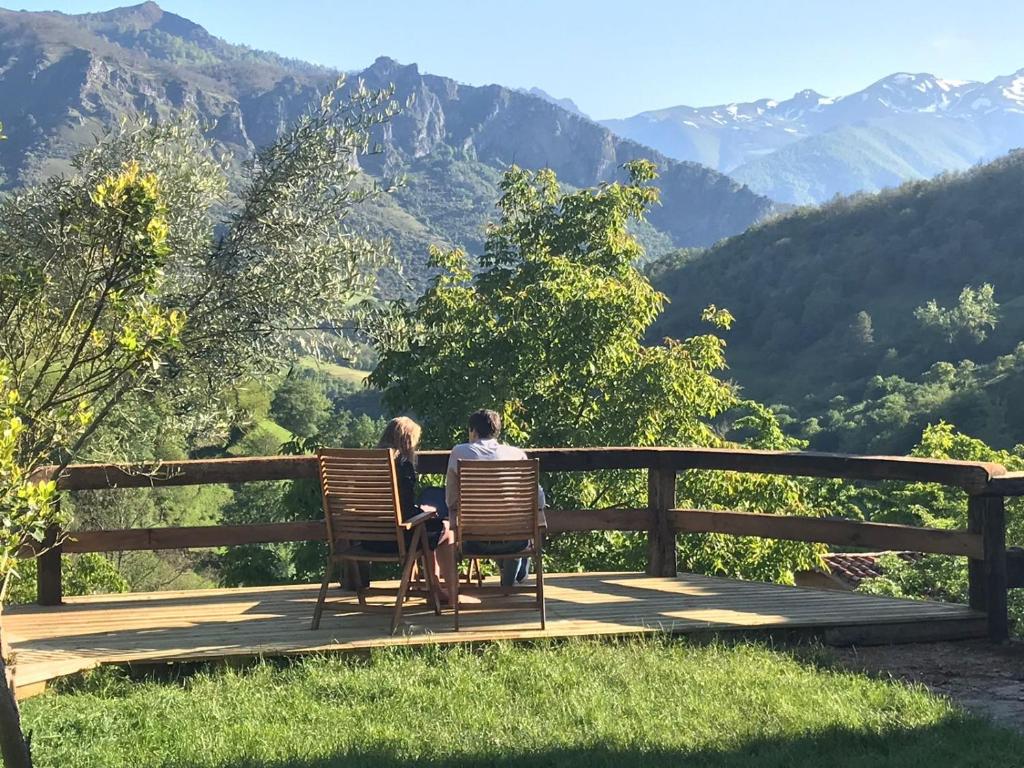 Paisaje cerca de esta posada u hostería