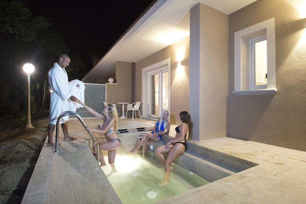 Goście zatrzymujący się w obiekcie Relais I Piastroni