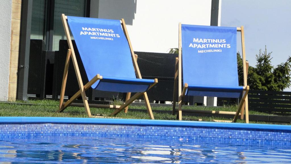 Bazén v ubytovaní Martinus Apartments alebo v jeho blízkosti