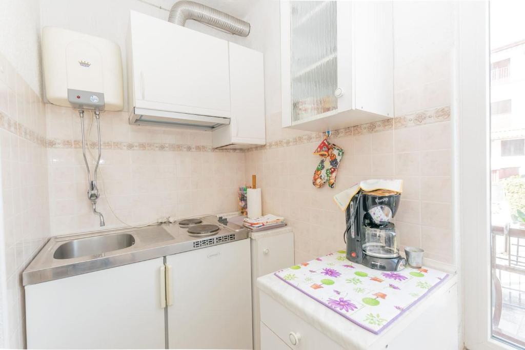 Kuchnia lub aneks kuchenny w obiekcie Pleasant apartment Korenic in unique city of Rovinj