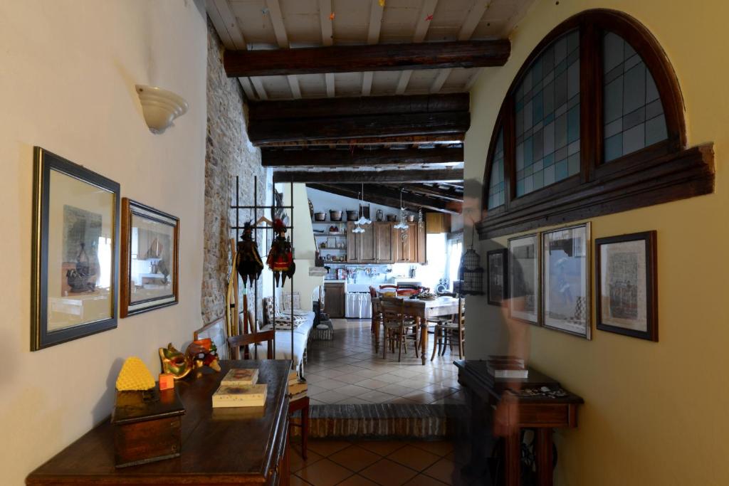La Casa del Borgoにあるレストランまたは飲食店