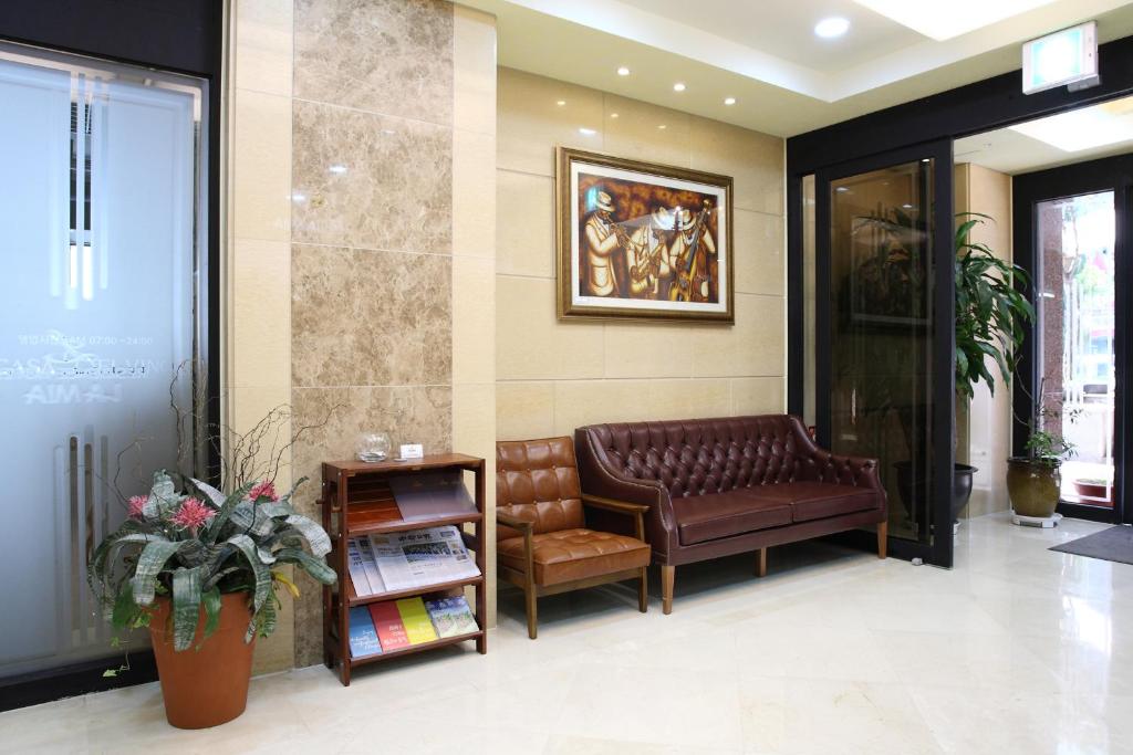 Posezení v ubytování Residence Hotel Lamia