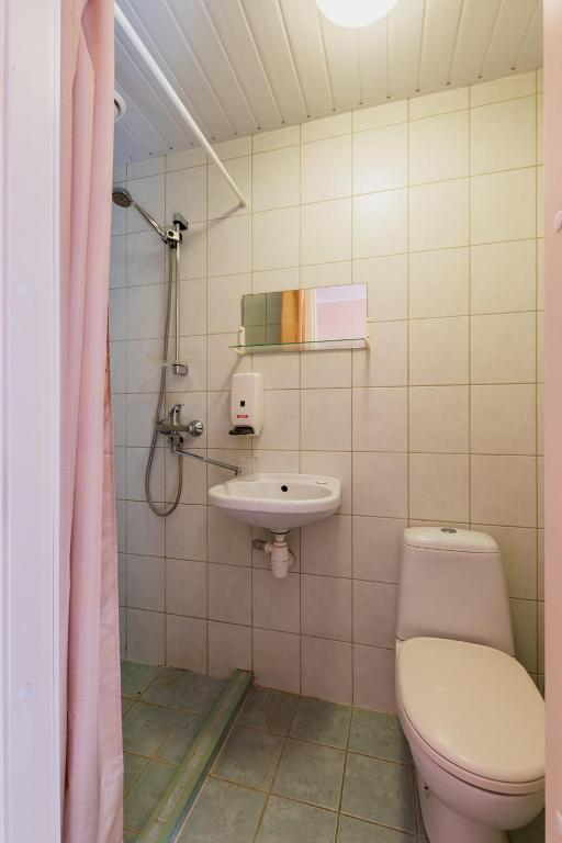 Koupelna v ubytování Kuressaare Central Hostel