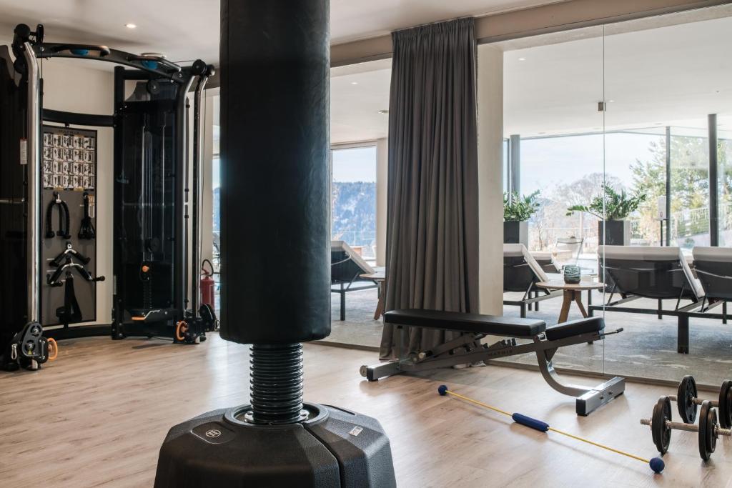 Fitness centrum a/nebo fitness zařízení v ubytování Hotel Hirzer 2781